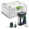 Drill driver Festool C 18 HPC 4.0 I-Plus; 18 V; 2x4.0 Ah accu.