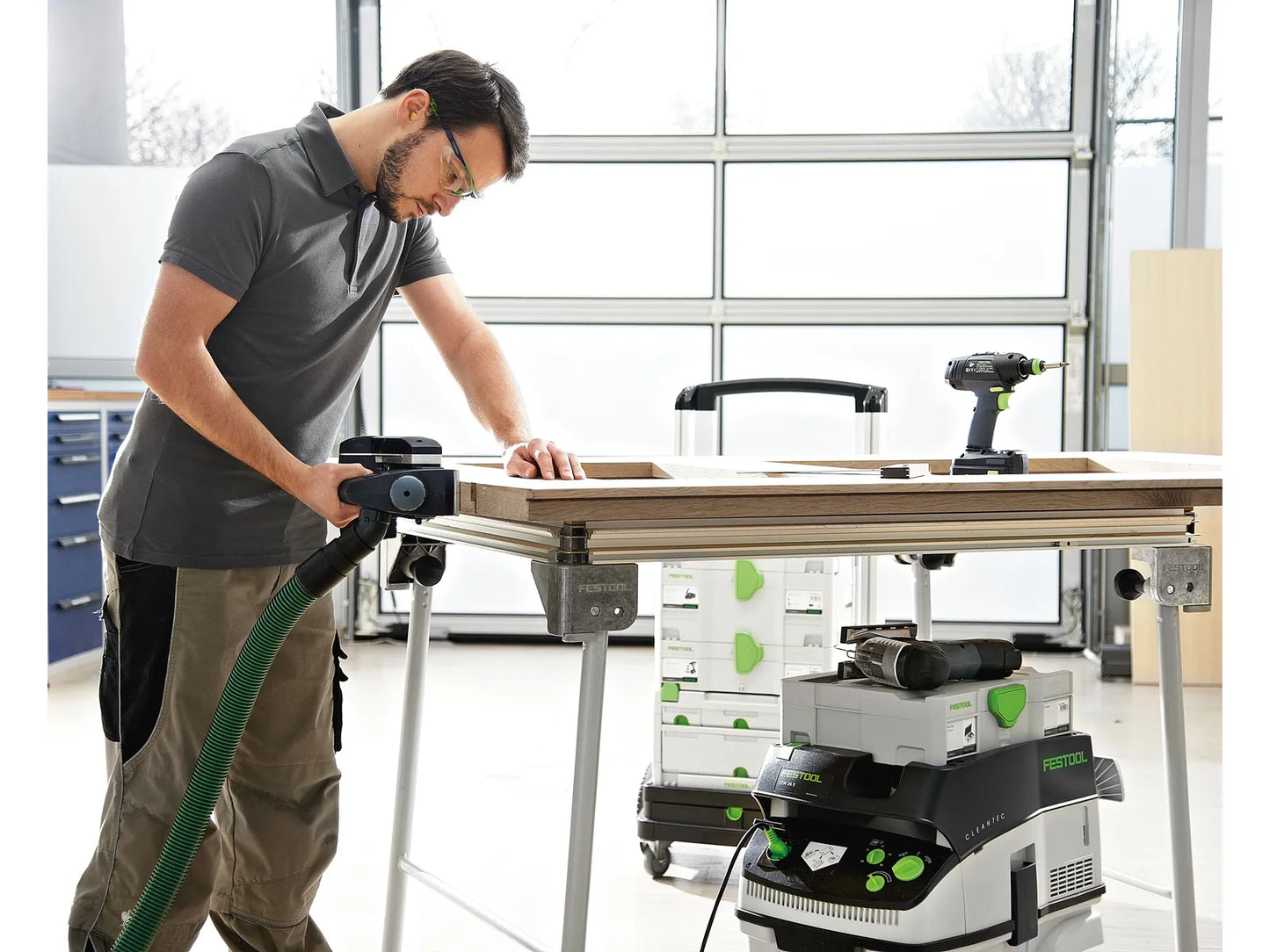 Raboteuse électrique Festool EHL 65 EQ-Plus