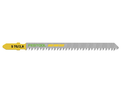 Jigsaw blade S 75/2,8/20units WOOD STRAIGHT CUT