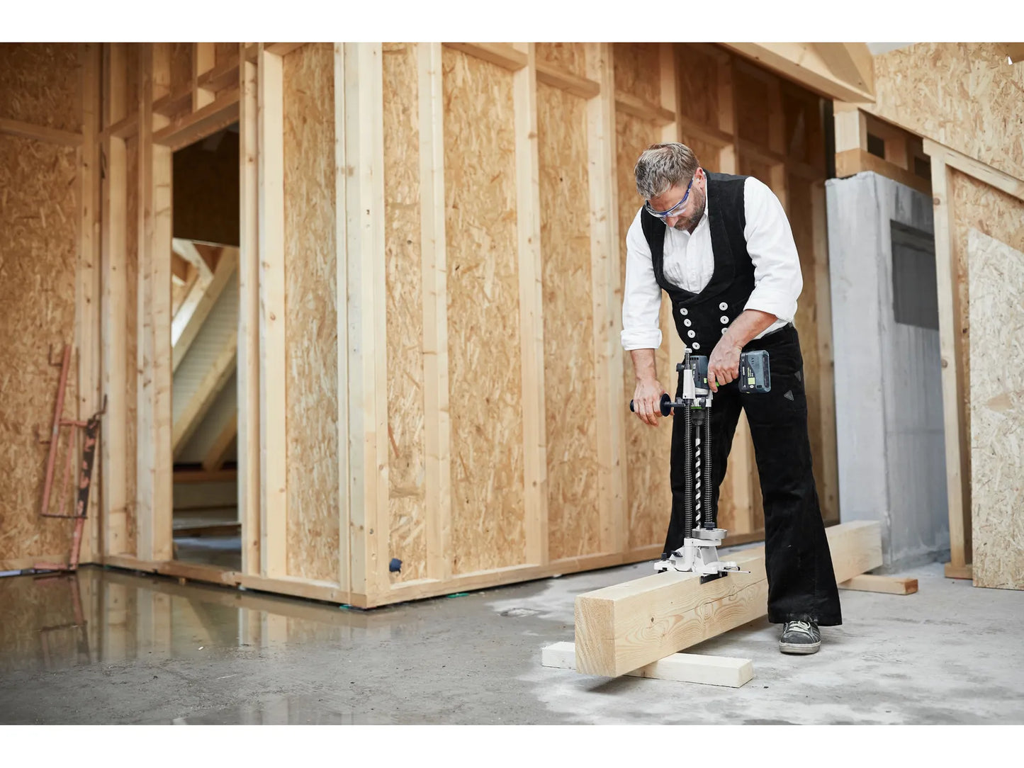 Drill driver Festool QUADRIVE TDC 18/4 5.0/4.0 I-Set;  18 V; 5.0 Ah + 4.0 Ah accu.