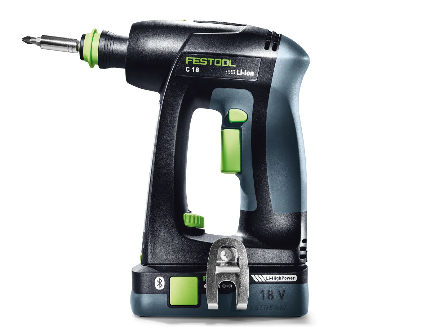 Drill driver Festool C 18 HPC 4.0 I-Plus; 18 V; 2x4.0 Ah accu.