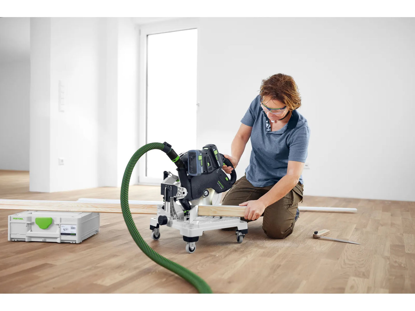 Compound mitre saw Festool SYMMETRIC SYMC 70
