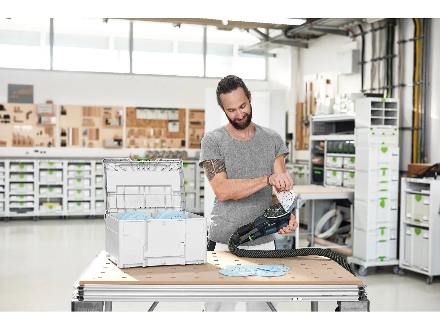 Orbital sander Festool TS EC 150/5 EQ-SYS GR; 400 W