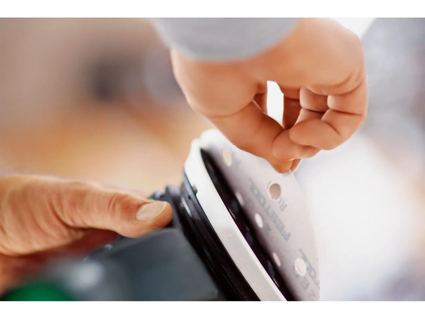 Papier abrasif pour ponceuses excentriques Festool STF 150 mm ; 48 ; P150 ; RU2 ; 10 unités