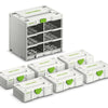 Storage system for Systainer Festool SYS3-RK/6 M 337-Set